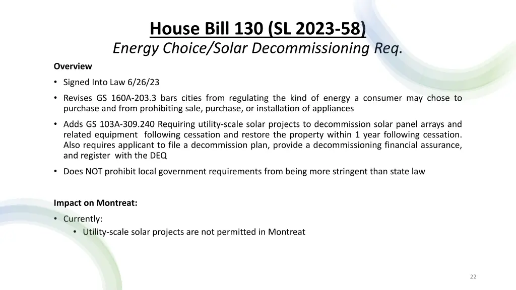 house bill 130 sl 2023 58 energy choice solar