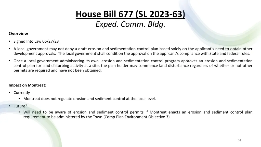 house bill 677 sl 2023 63 exped comm bldg 1