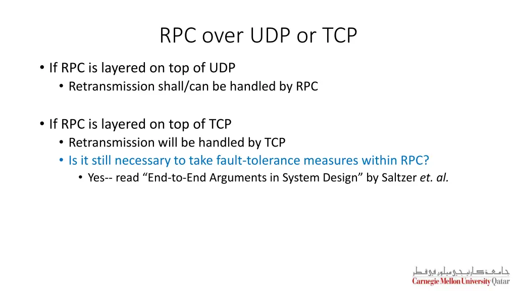 rpc over udp or tcp