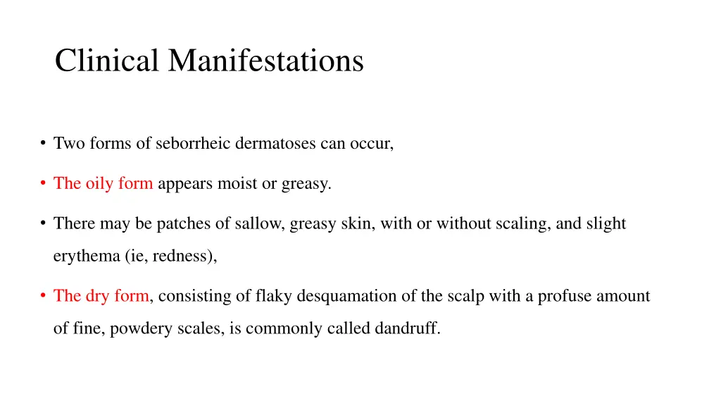 clinical manifestations 2