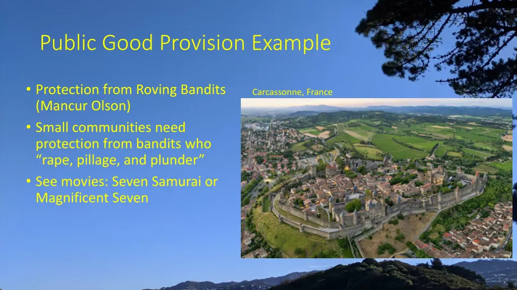 public good provision example 1