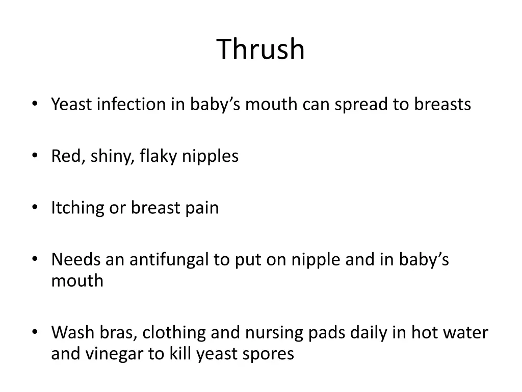 thrush