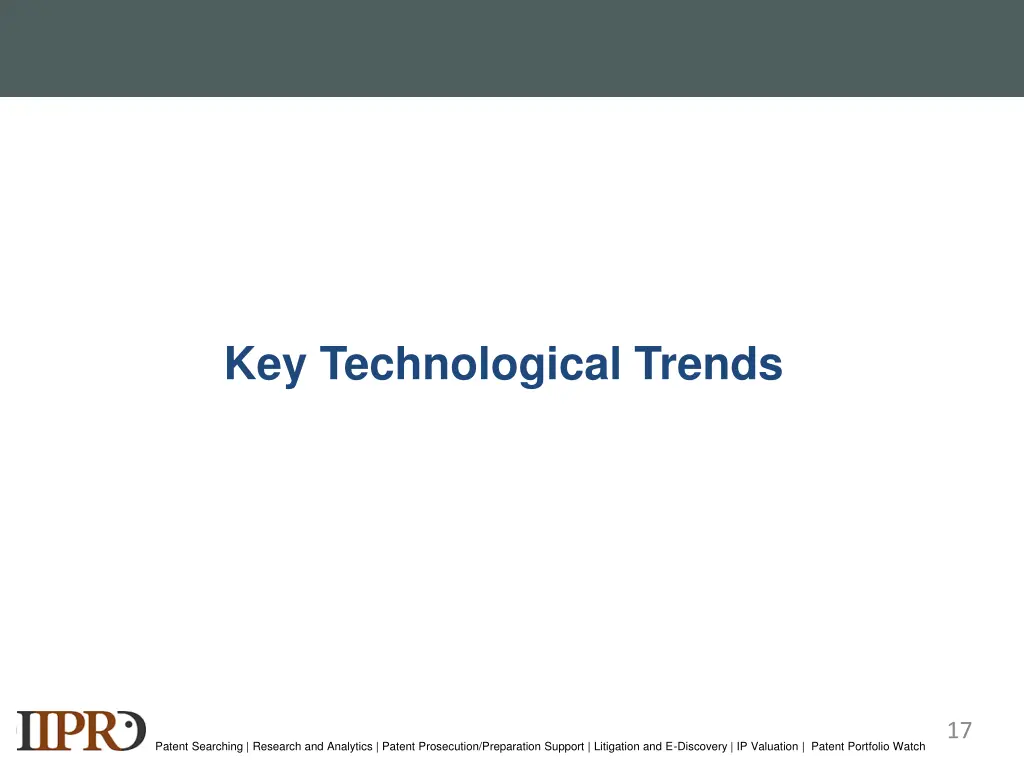 key technological trends