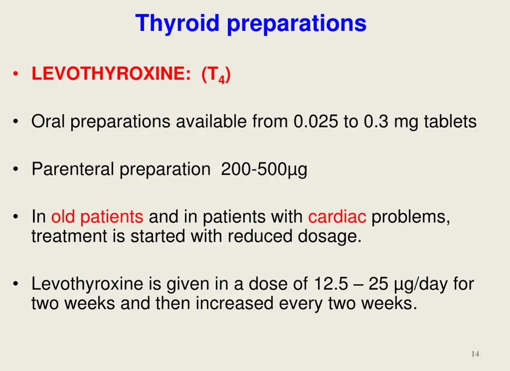 thyroid preparations 1