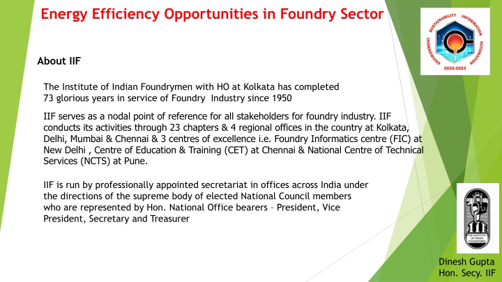 energy efficiency opportunities in foundry sector