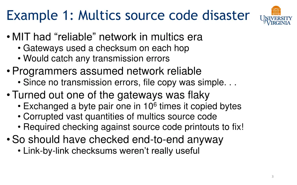 example 1 multics source code disaster