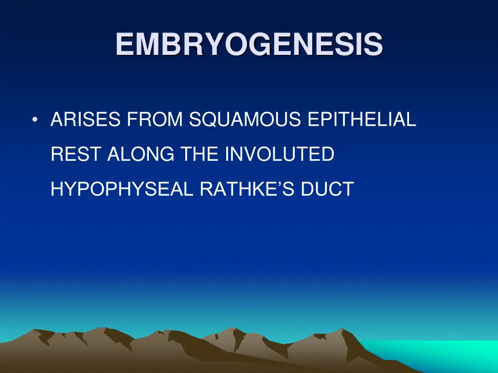 embryogenesis