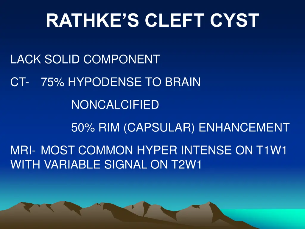 rathke s cleft cyst