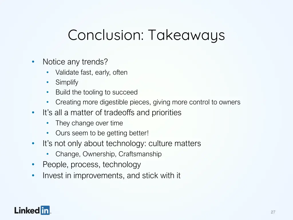 conclusion takeaways