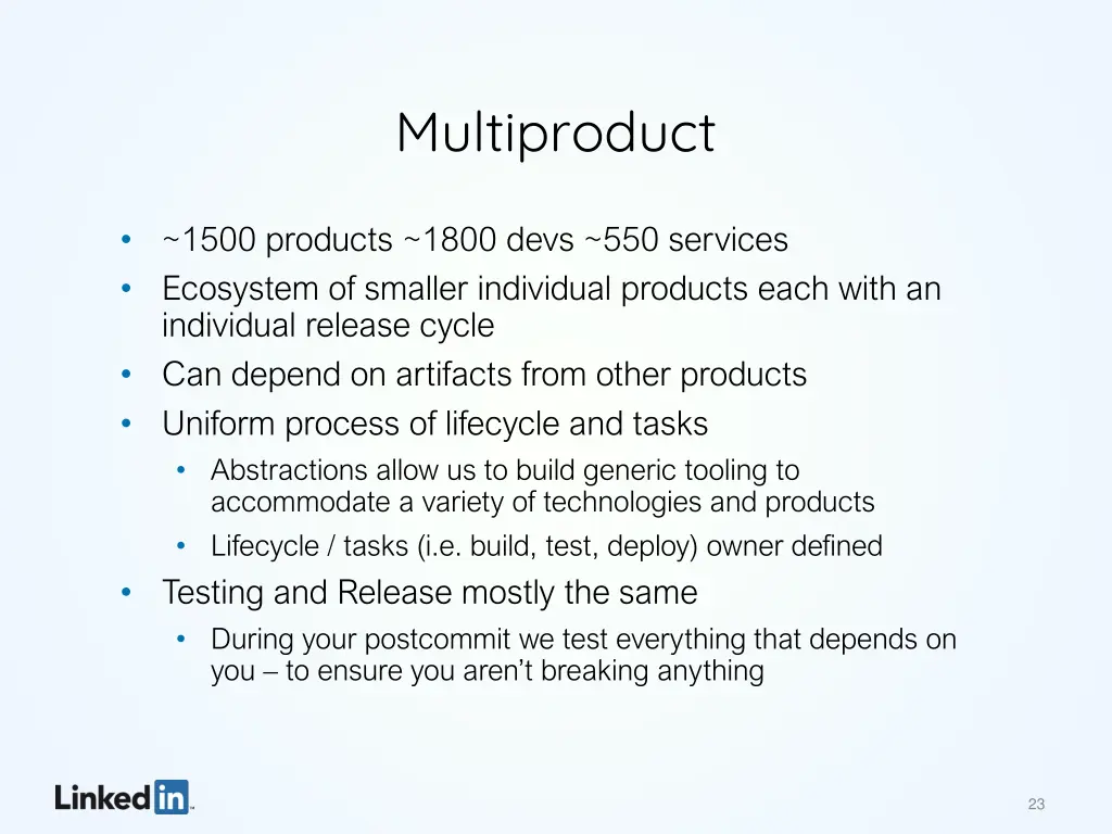 multiproduct