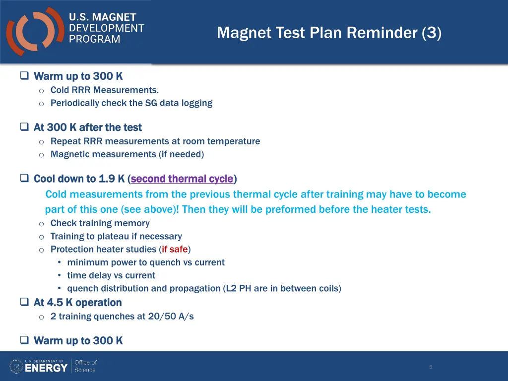 magnet test plan reminder 3