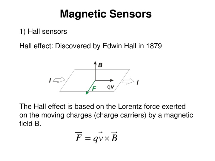 magnetic sensors