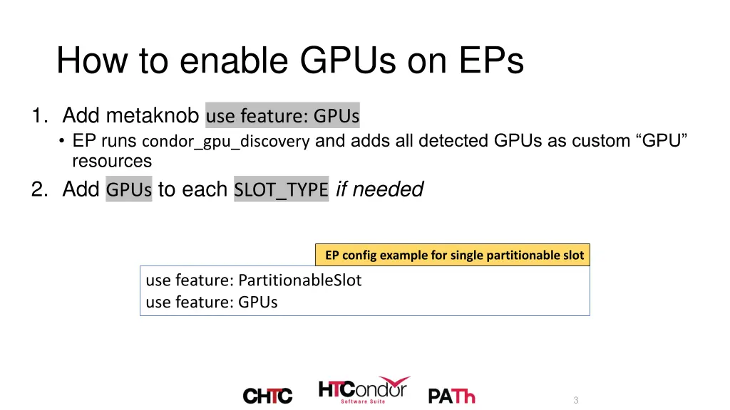 how to enable gpus on eps