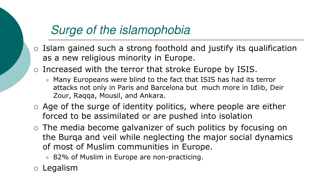 surge of the islamophobia