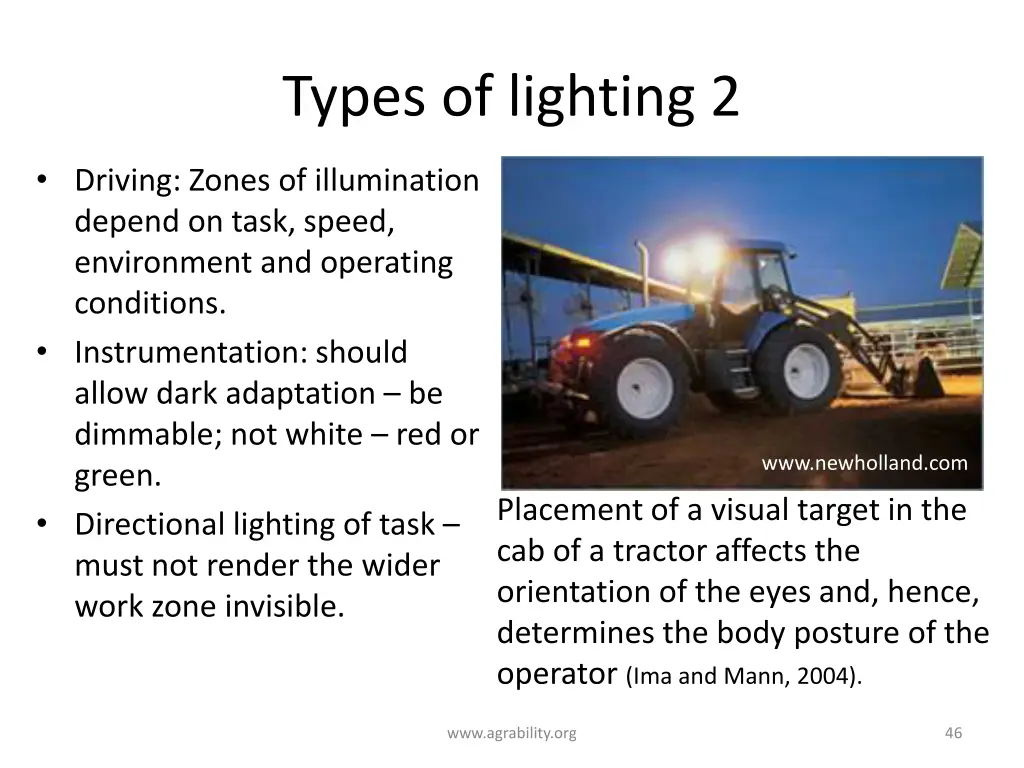 types of lighting 2