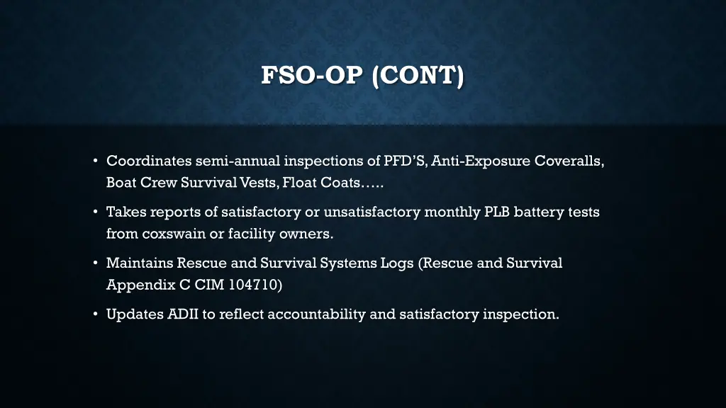 fso op cont