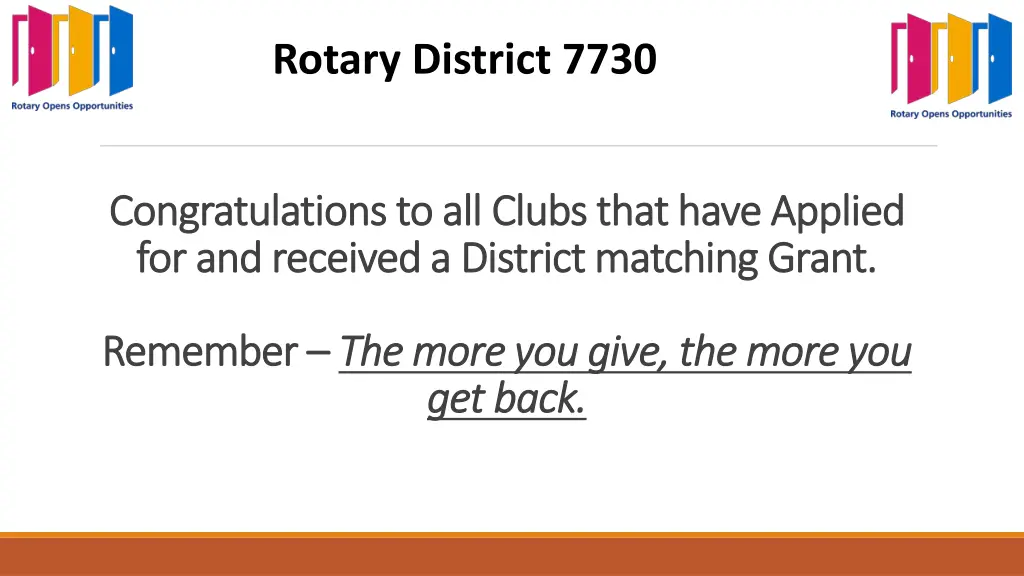 rotary district 7730 1