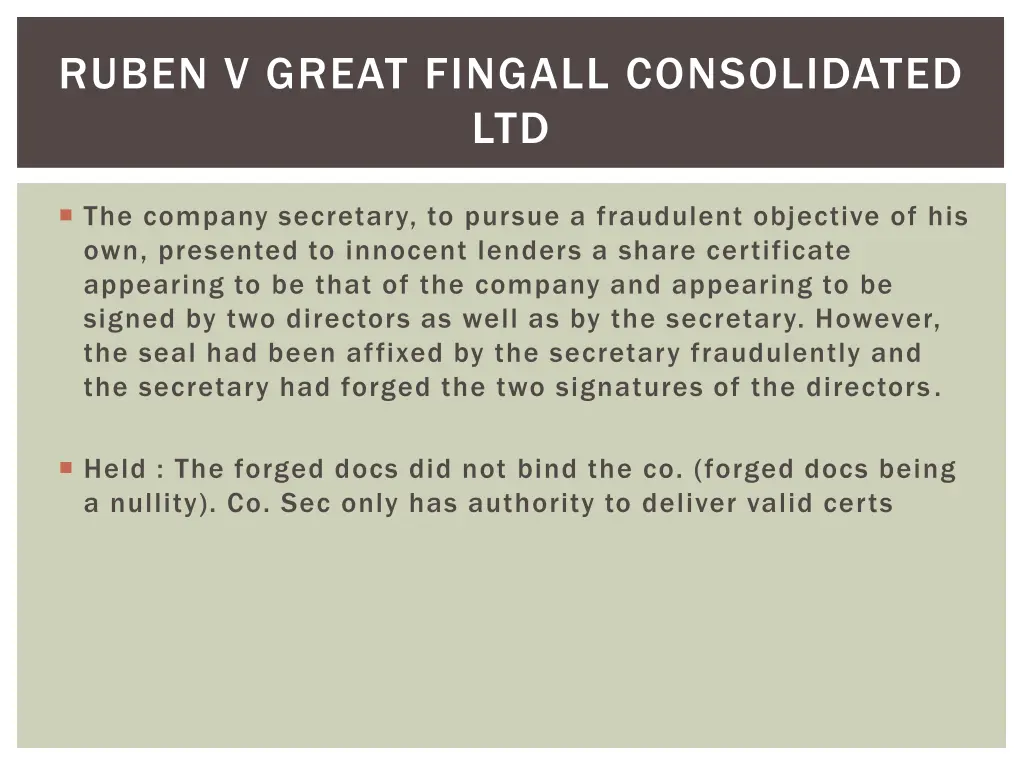 ruben v great fingall consolidated ltd