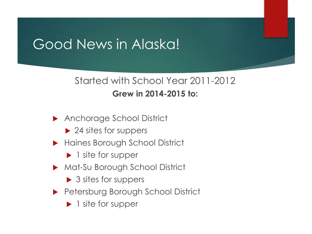 good news in alaska