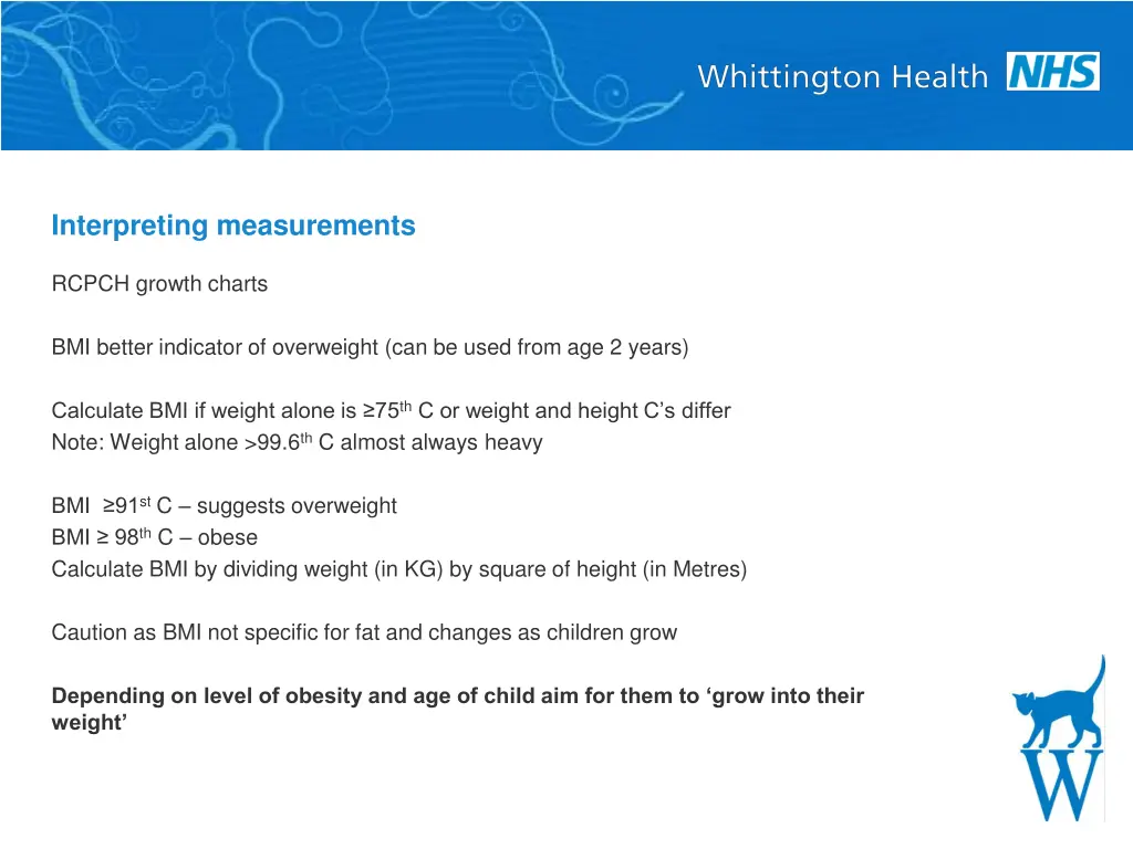 interpreting measurements