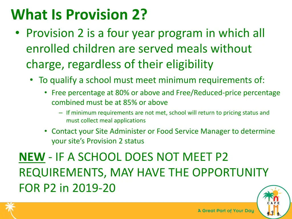 what is provision 2