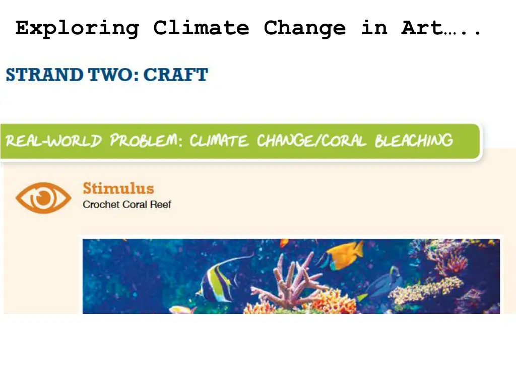 exploring climate change in art