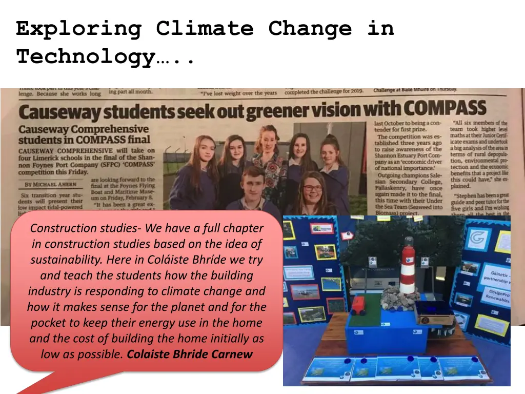 exploring climate change in technology