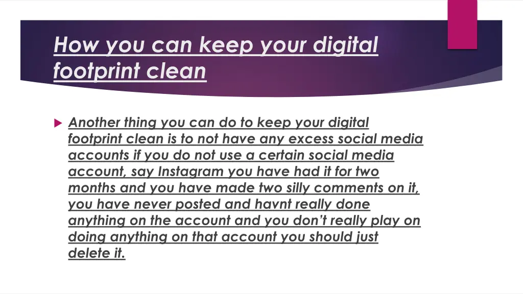 how you can keep your digital footprint clean 1