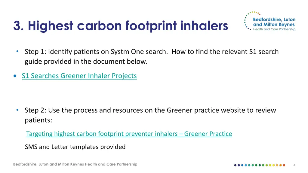 3 highest carbon footprint inhalers