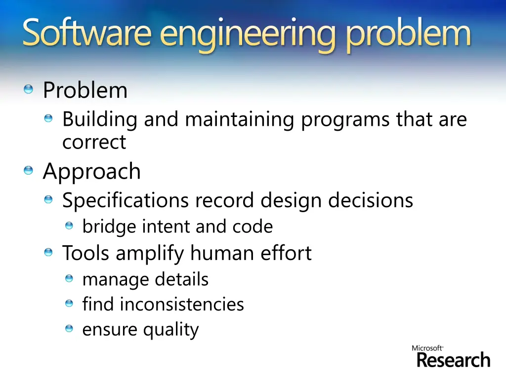 software engineering problem