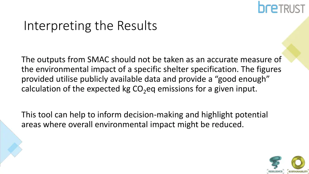 interpreting the results 1