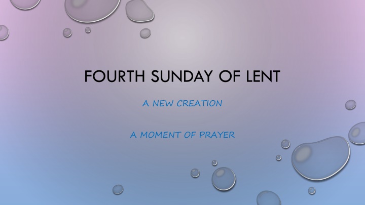 fourth sunday of lent