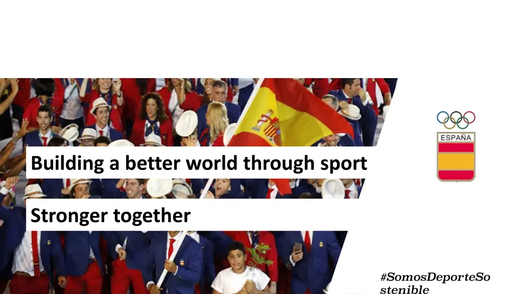 building a better world through sport