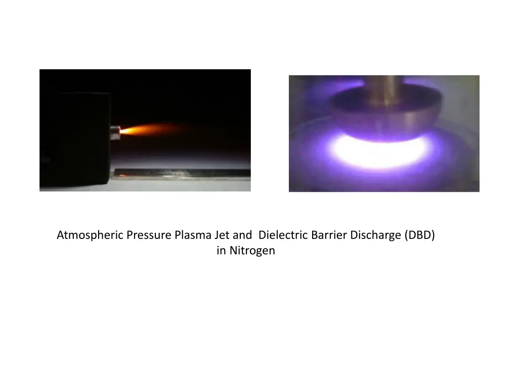 atmospheric pressure plasma jet and dielectric