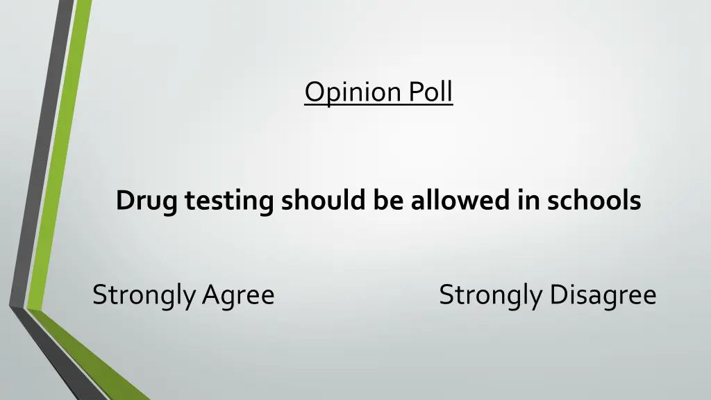 opinion poll