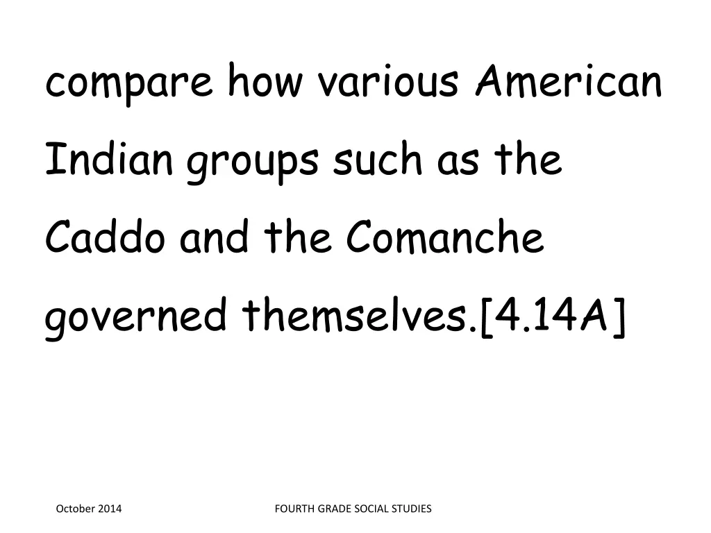 compare how various american indian groups such