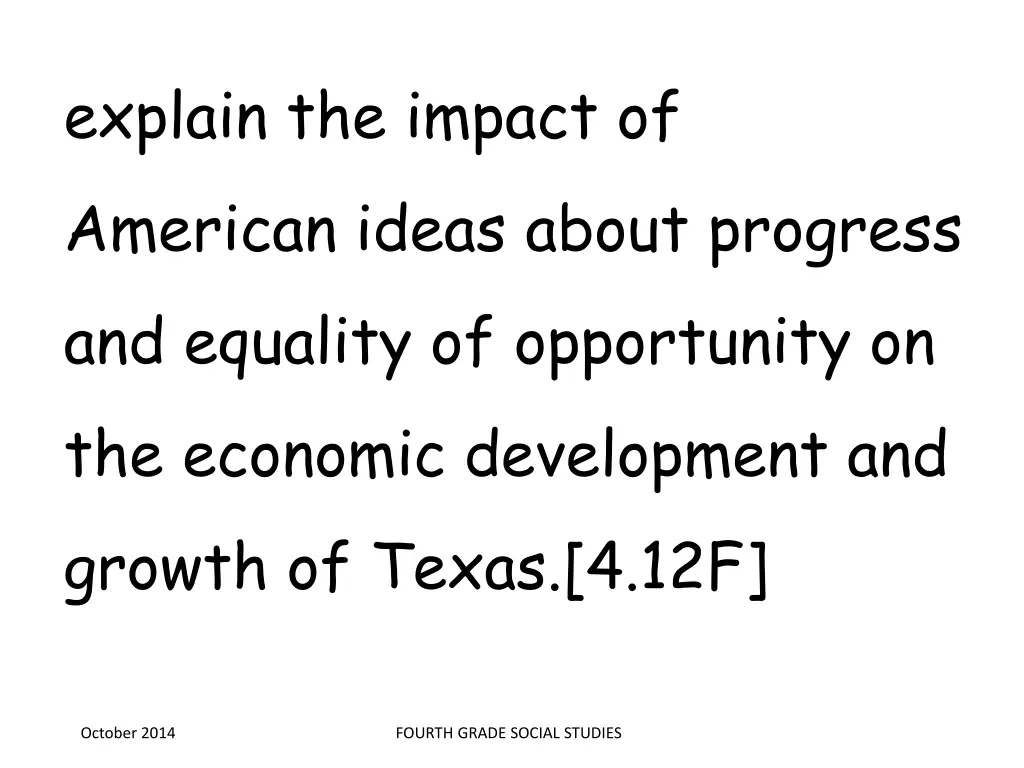 explain the impact of american ideas about