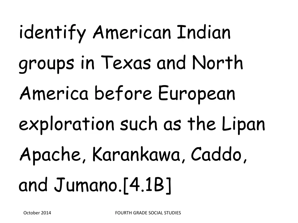 identify american indian groups in texas