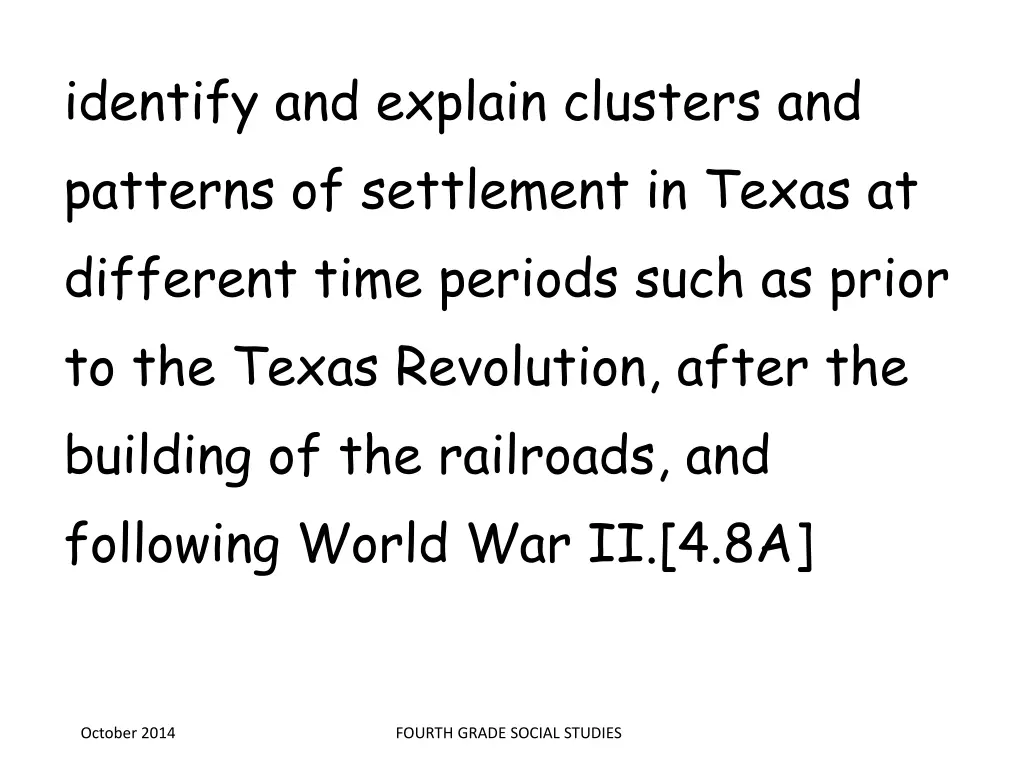 identify and explain clusters and patterns