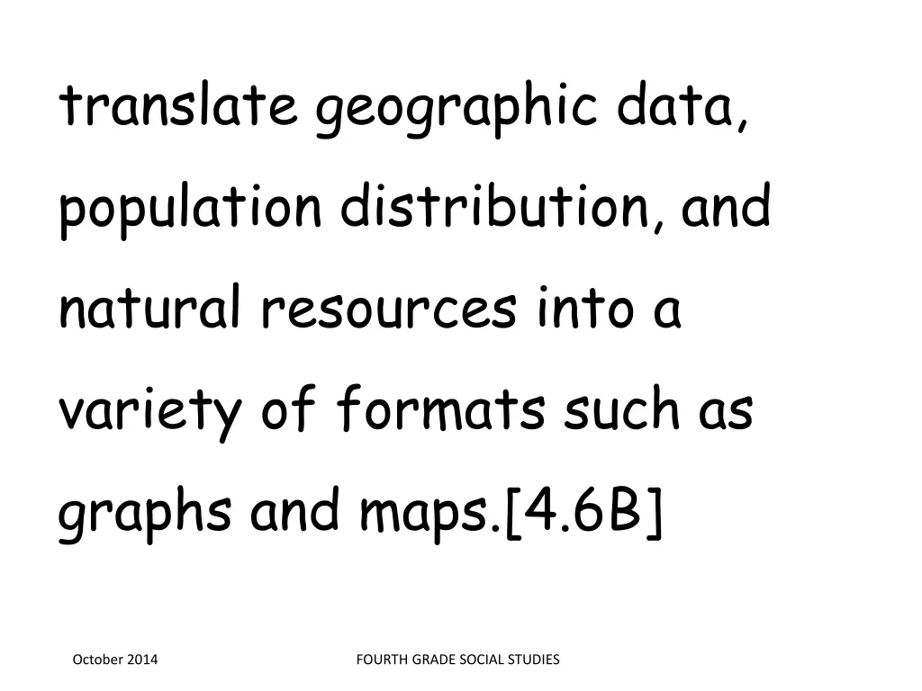 translate geographic data population distribution