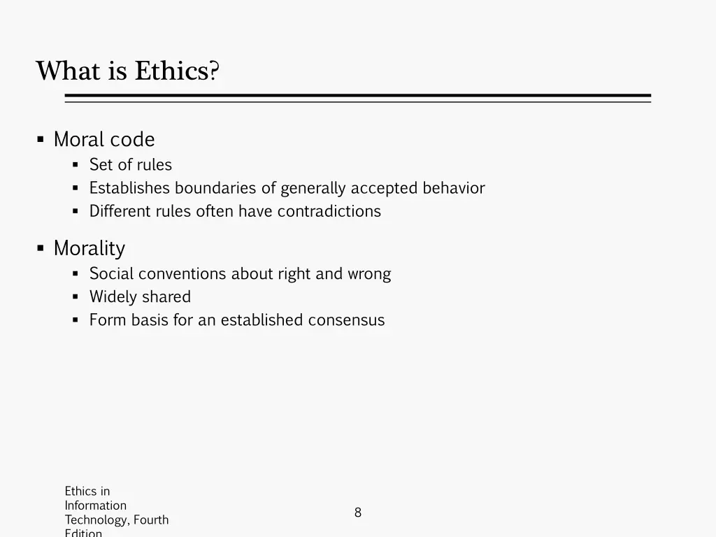 what is ethics