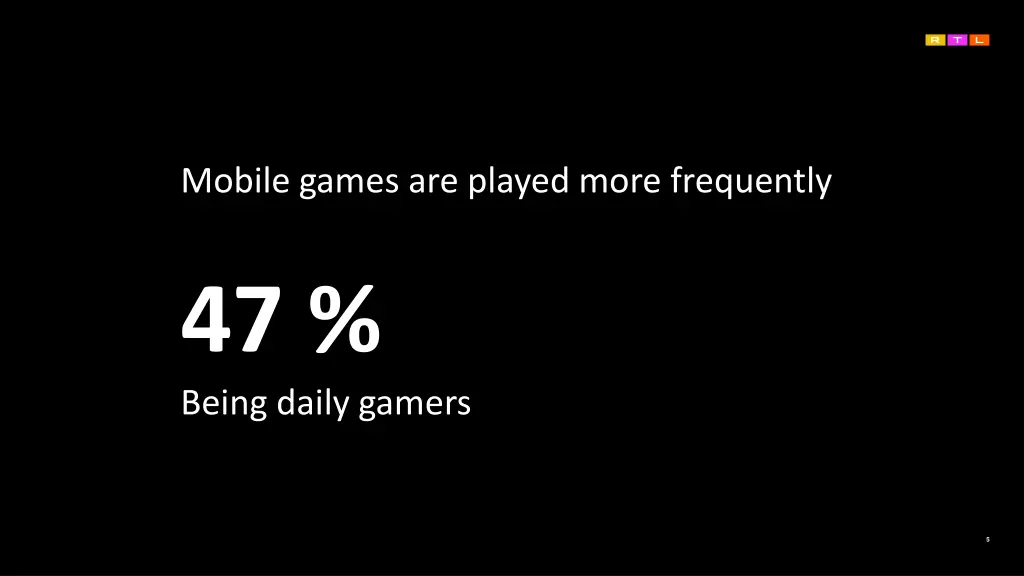 mobile games are played more frequently