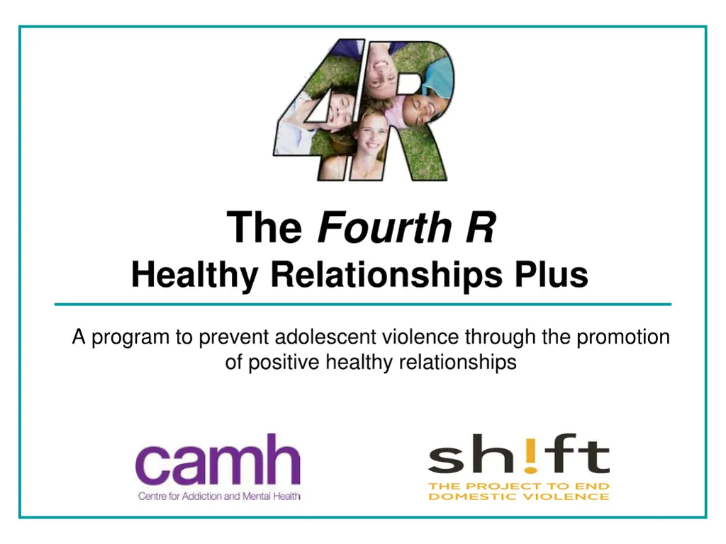 the fourth r healthy relationships plus