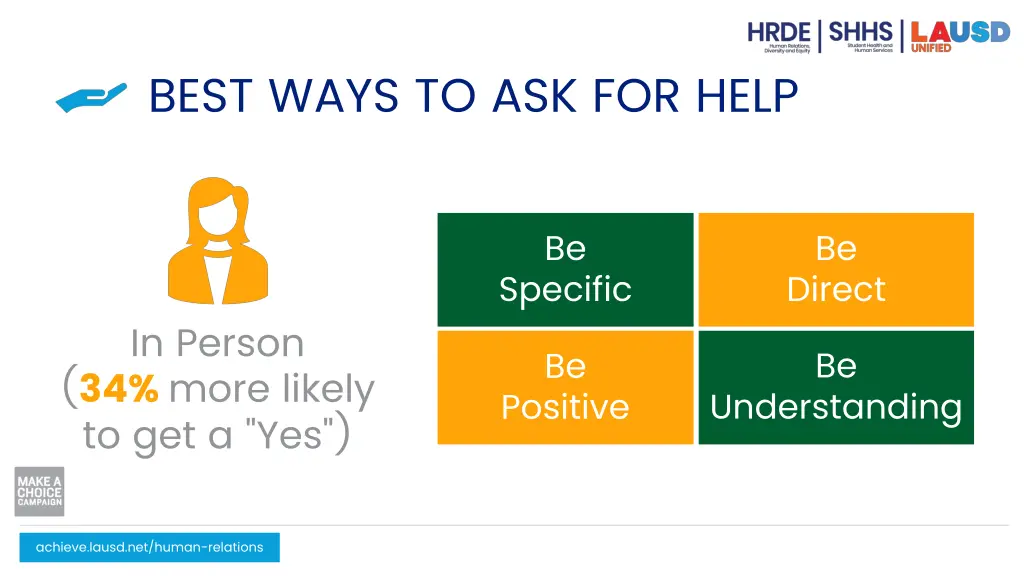 best ways to ask for help