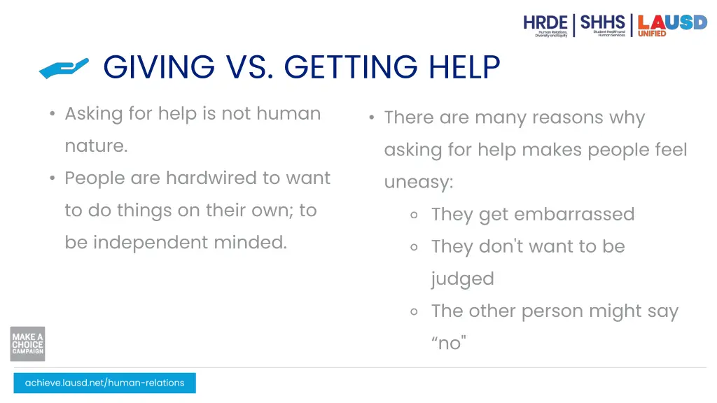 giving vs getting help 1