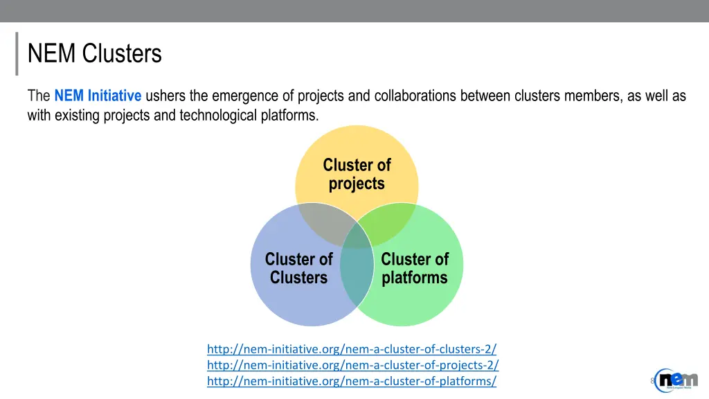 nem clusters