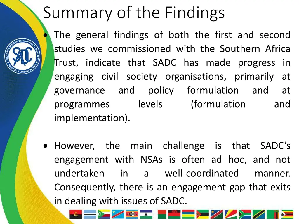 summary of the findings the general findings