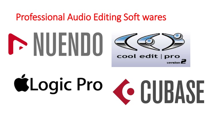 professional audio editing soft wares