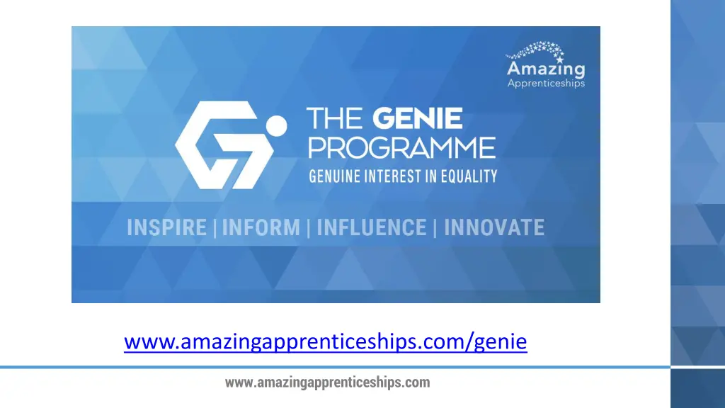 www amazingapprenticeships com genie