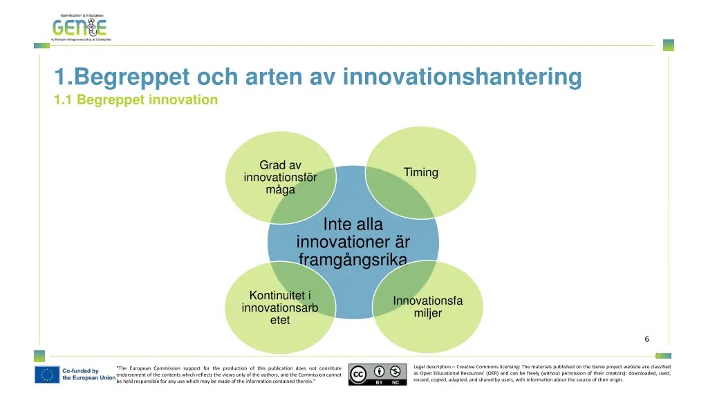 1 begreppet och arten av innovationshantering 1